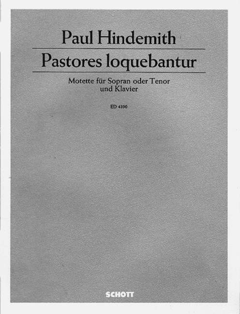 13 Motetten: Nr. 2: Pastores loquebantur (Lk 2, 15-20)