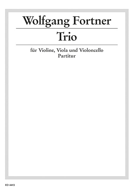 Trio [study score]