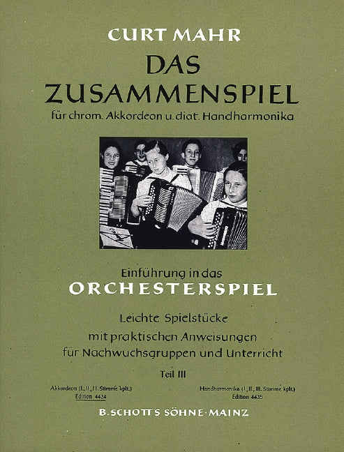 Das Zusammenspiel, Book 3