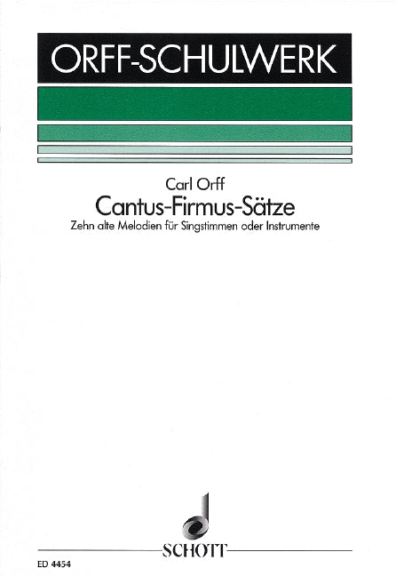 Cantus-firmus-Sätze