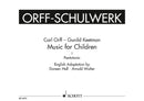 Music for Children (Hall/Walter校訂), vol. 1