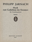 Musik zum Gedächtnis der Einsamen [set of parts]