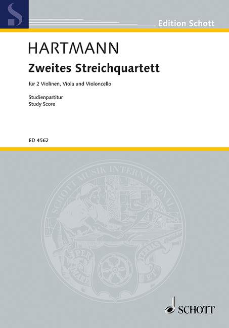 String Quartet no. 2 [study score]