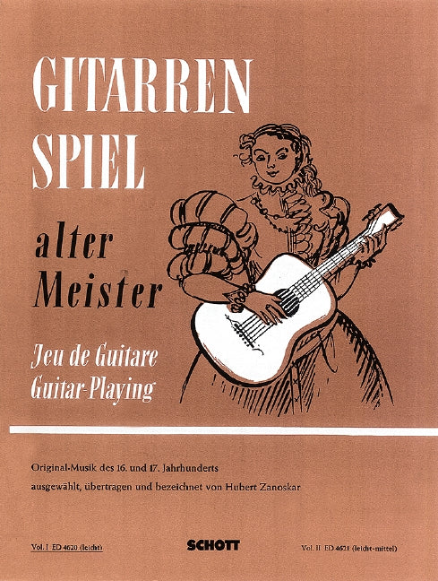 Gitarrenspiel alter Meister, Book 1