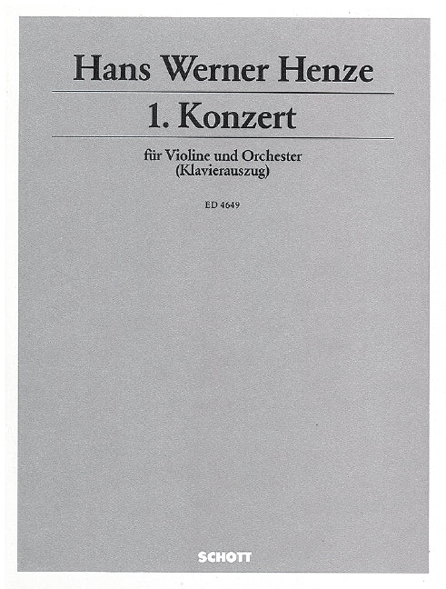 1. Konzert (piano & orchestra0 [piano reduction with solo part]