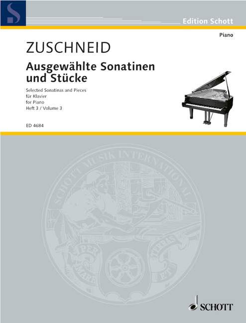 Ausgewählte Sonatinen und Stücke für Klavier, vol. 3