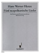 Cinque canzoni napoletane [vocal/piano score]