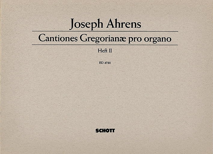 Cantiones Gregorianae pro organo, vol. 2