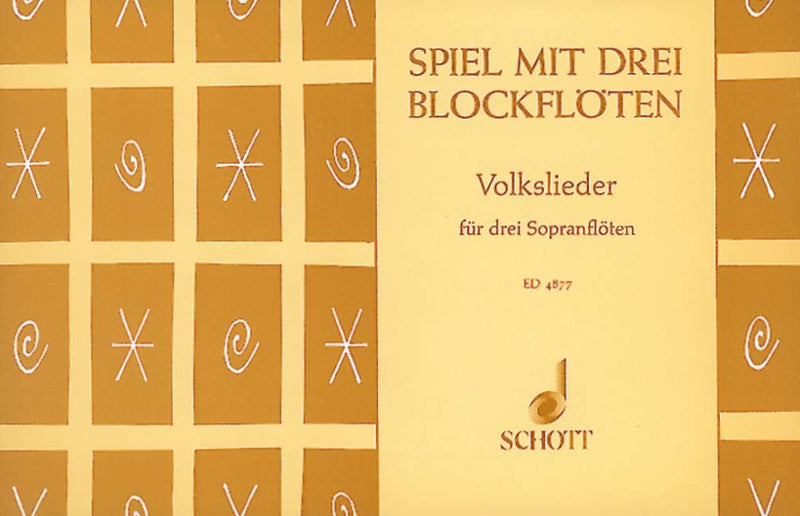 Spiel mit 3 Blockflöten