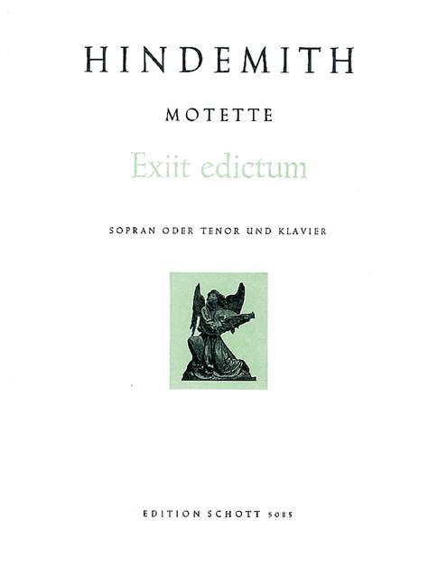 13 Motetten: Nr. 1 Exit edictum (Luk. 2, 1-14)
