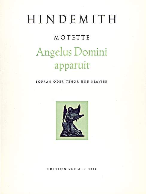 13 Motetten: Nr. 5 Angelus Domini apparuit (Matth. 2, 13-18)