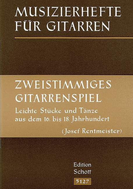 Zweistimmiges Gitarrenspiel