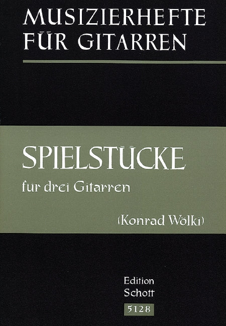 Spielstücke für drei Gitarren