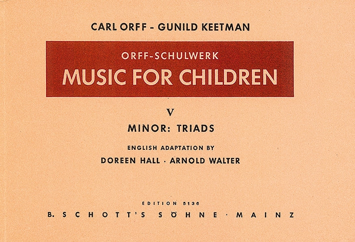 Music for Children (Hall/Walter校訂), vol. 5