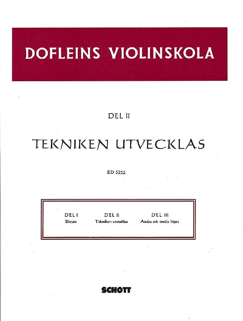 Dofleins Violinskola, vol. 2