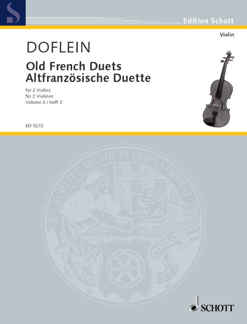 Altfranzösische Duette, vol. 3