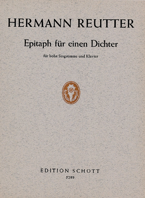 Epitaph für einen Dichter