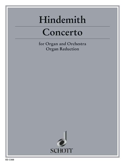 Concerto (1962) [organ reduction]