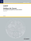 Oedipus der Tyrann [study score]