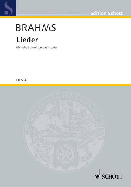 Lieder [high voice and piano]