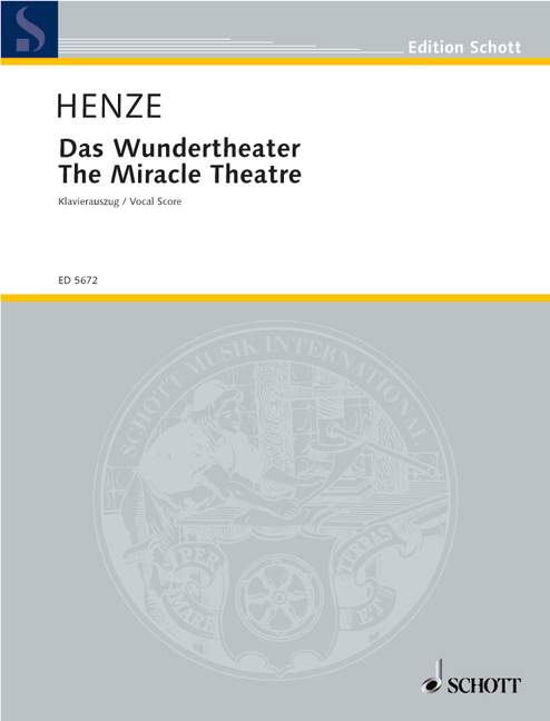 Das Wundertheater [vocal/piano score]