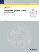 In taberna quando sumus [score]