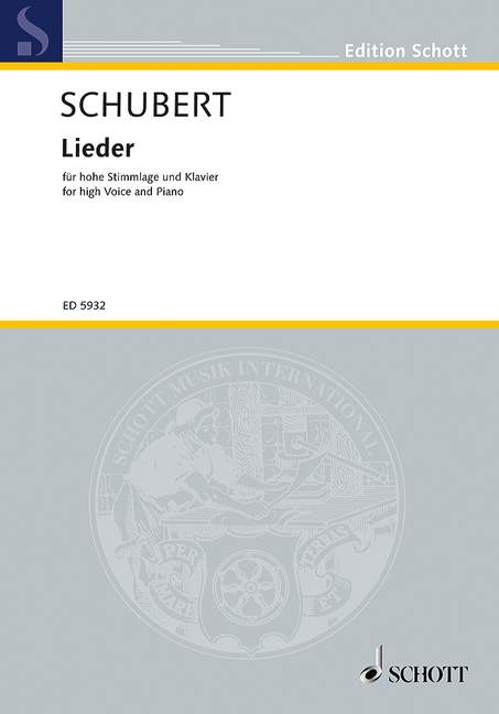 Lieder [High voice and Piano]