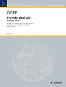 Fremde sind wir [score]