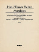 Moralitäten [vocal/piano score]