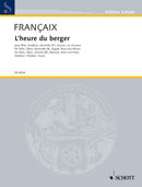 L'heure du berger (flute, oboe, clarinet, bassoon, horn and piano) [score]