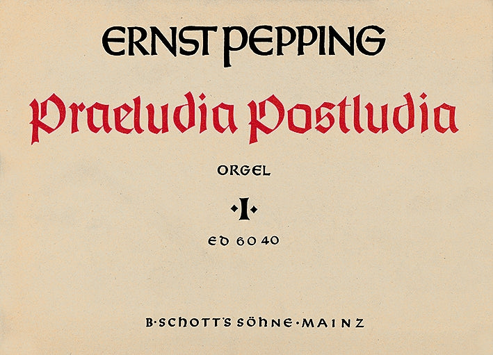 Praeludia - Postludia, vol. 1