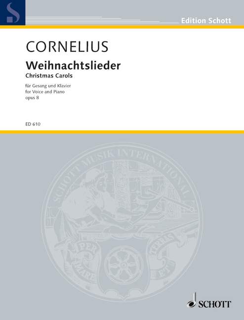 Weihnachtslieder op. 8 (Medium Voice & Piano)