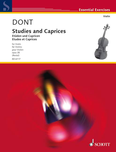 Studies and Caprices op. 35 [violin]