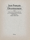 Divertissement [piano reduction with solo parts]
