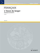 L'heure du berger (Flute, Oboe, 2 Clarinets, 2 Bassoons, French Horn, Trombone and Piano) [set of parts]