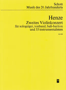 2. Violinkonzert [study score]