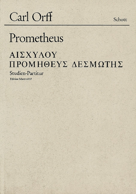 Prometheus [study score]