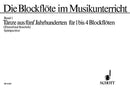 Die Blockflöte im Musikunterricht, vol. 1
