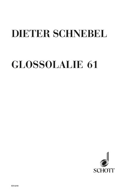 Glossolalie 61