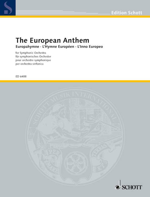 The European Anthem [score]