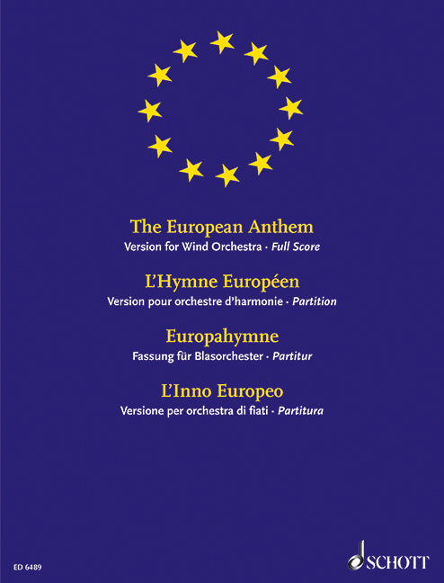 The European Anthem（wind band版） [score]