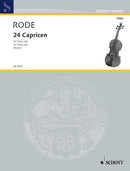 24 Caprices, Viola（Rostal校訂）