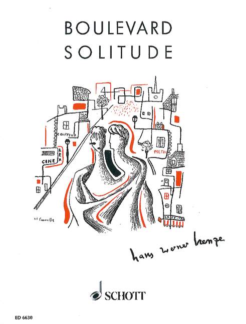 Boulevard Solitude [vocal/piano score]