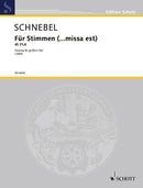 Für Stimmen (... missa est) [12 Choir Groups (SSAA/AABB/STB/AATB/SSTT/STTB/SSBB/AAB/AATT/ATTB/SAB/TTBB)]
