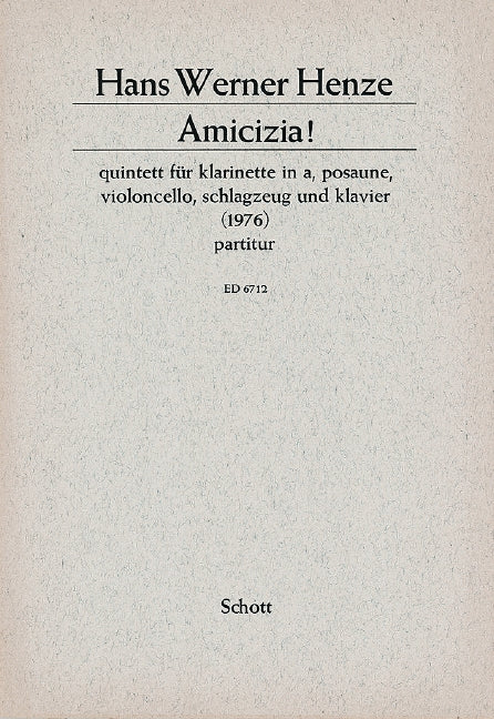 Amicizia! [score]