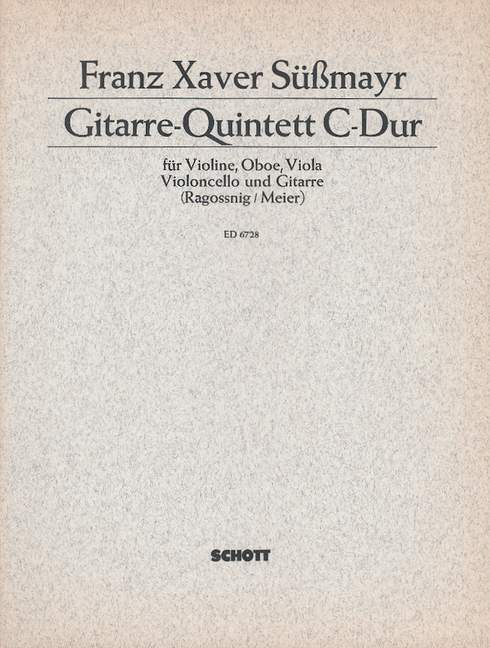 Gitarre-Quintett C-Dur