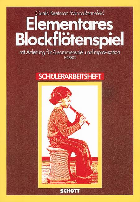 Elementares Blockflötenspiel [student's workbook]
