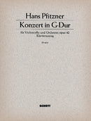 Konzert G-Dur op. 42 [piano reduction with solo part]
