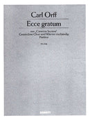 Ecce gratum [score]