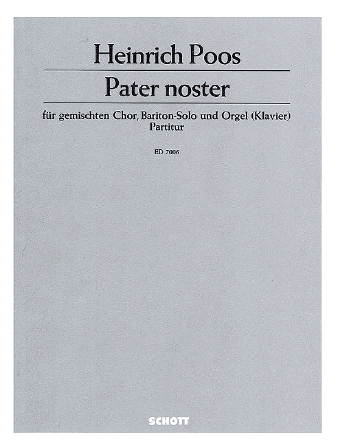 Pater noster [score]